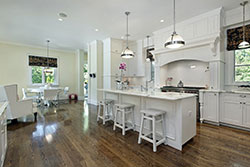 white Granite kitchen BK&K Affordable Countertops