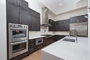 Classy countertops edge waterfall phoenix - Sunrise Sunrise